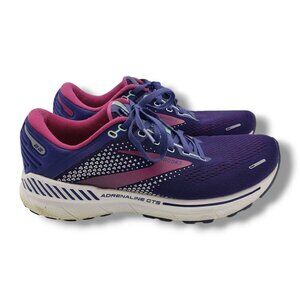 Brooks Adrenaline GTS 22 Womens 10 Navy Road Running‎ Sneakers